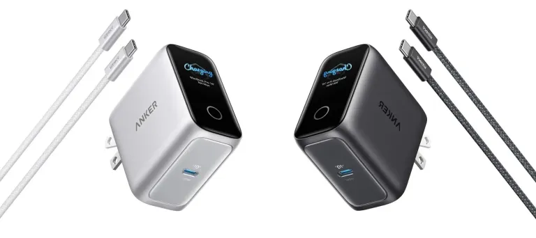 Anker выпустила 100-ваттную зарядку с экраном за $60