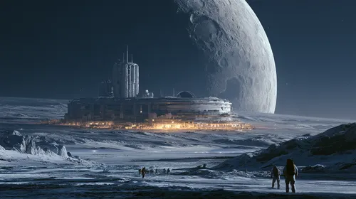 NASA планирует обитаемую базу на южном полюсе Луны