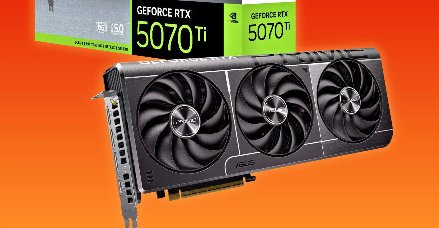 RTX 5070 Ti разогнали до 1897 МГц при потреблении 143 Вт